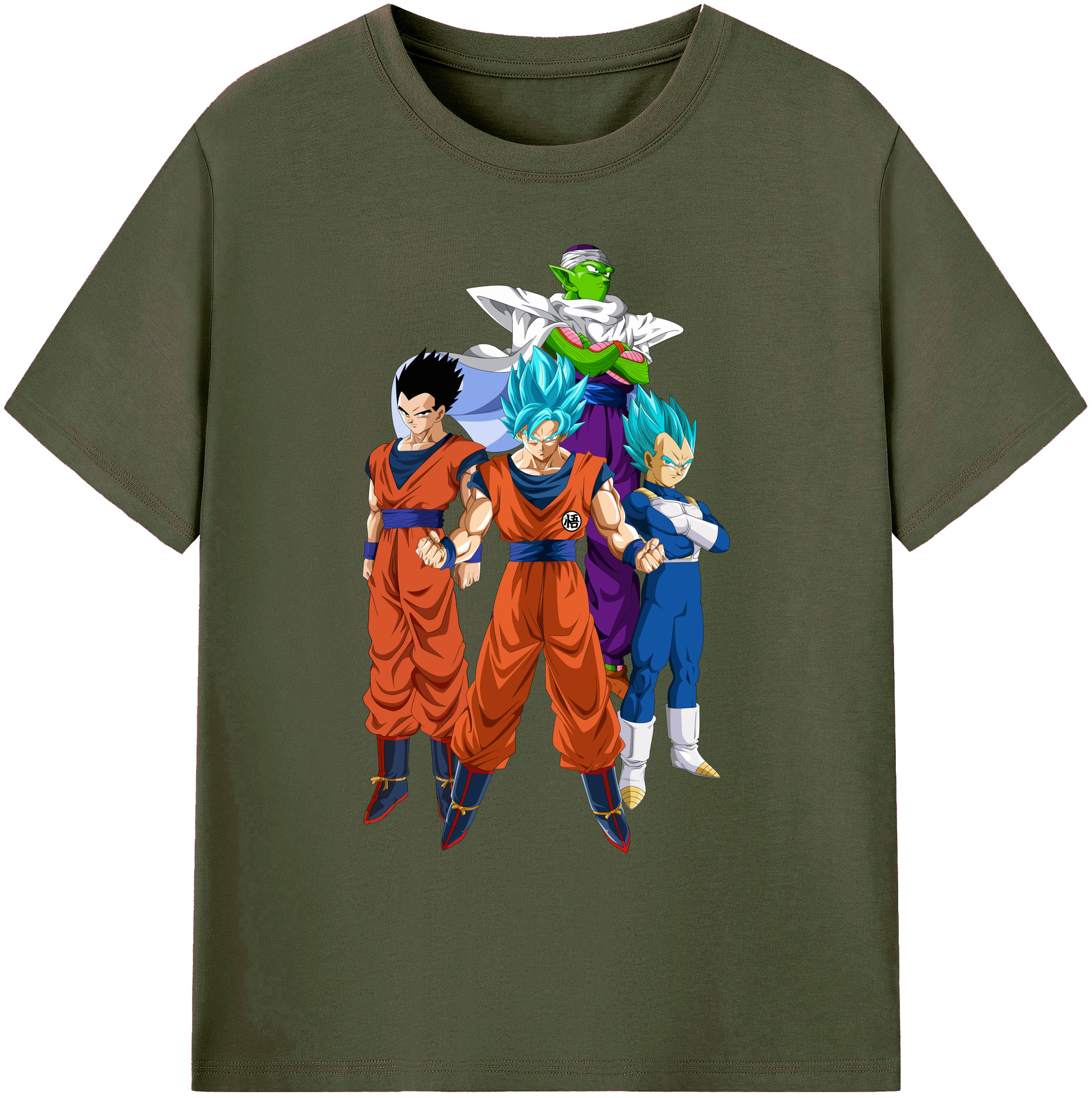 （画像用） ドラゴンボール DRAGON BALL 綿100％ メンズ半袖Tシャツ｜肌触りやわらか＆通気性